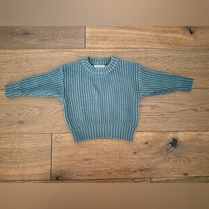 EUC Minika Basics Baby Sweater Green